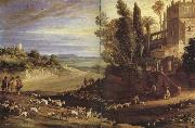 Paul Brill Paysage avec les pelerinsde'Emmaus oil painting picture wholesale